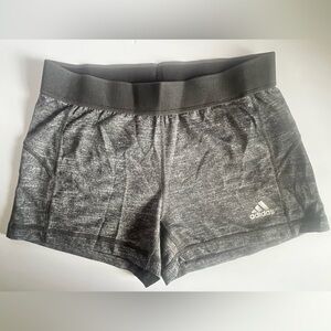 Adidas Techfit Compression Shorts - Gray and Black